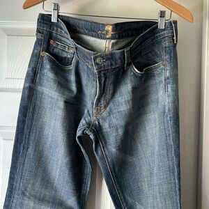 Vintage 7 for All Mankind Low Rise Bootcut Jeans